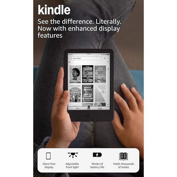 Amazon Kindle 16 GB | Compact Fast Page Turns High Contrast