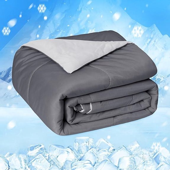 HOMFINE Cooling Comforter for Hot Sleepers Queen