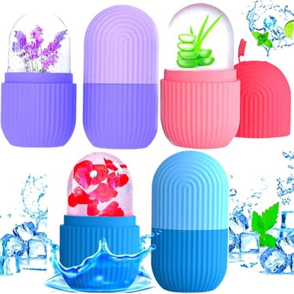 Ice Face & Body Rollers Set (3-Pack)