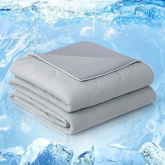 EASELAND Cooling Comforter Queen with Cold Touch Fabric