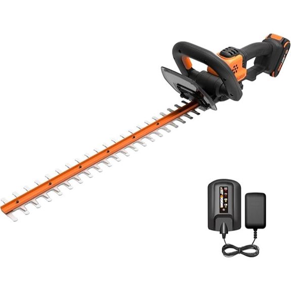 WORX WG261 22 20V Cordless Hedge Trimmer Battery & Charger Included