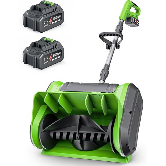 DEGGE Cordless Snow Shovel with Battery and Charger