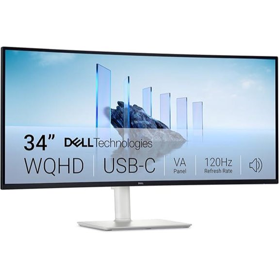 Dell 34 Curved Monitor with USB-C and FreeSync