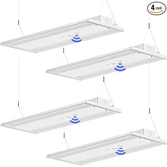 LED Linear High Bay Light 4-Pack 210W Dimmable 5000K