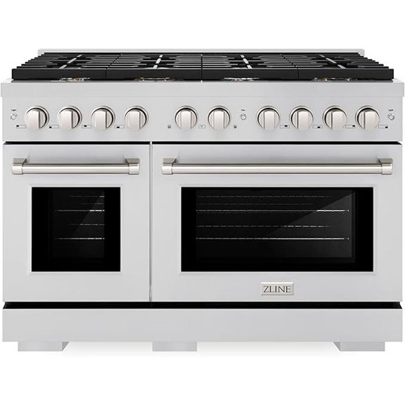 ZLINE 48 Double Oven Dual Fuel Range