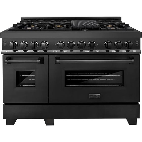 ZLINE 48 Dual Fuel Range with 6 Burners