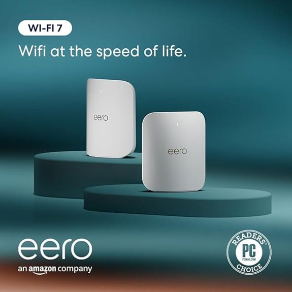 Amazon eero Pro 7 Tri-Band Mesh Wi-Fi Router (2-Pack)
