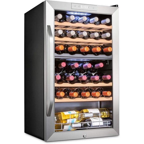 dual zone wine cooler