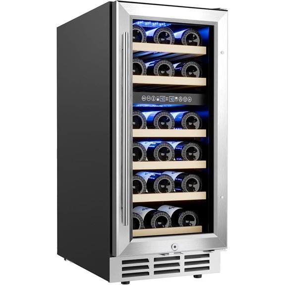 dual zone wine cooler