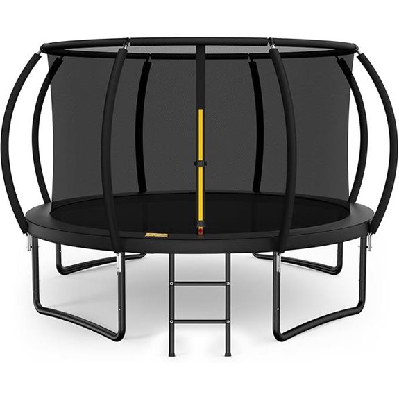 Heavy Duty Outdoor Trampoline with Enclosure Net