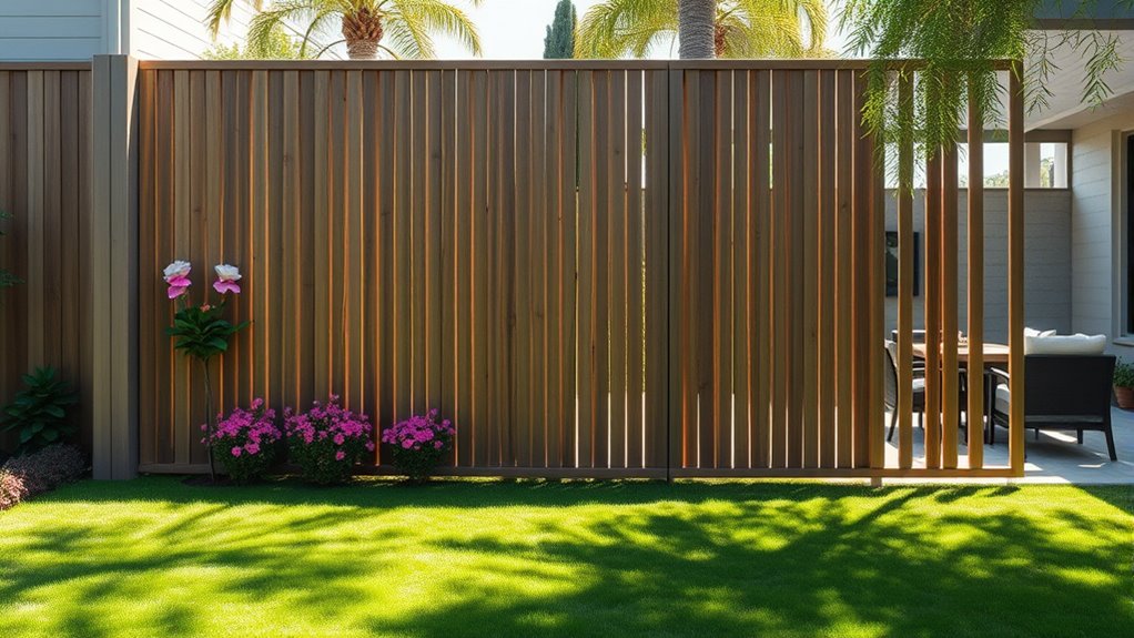 durable weather resistant privacy options