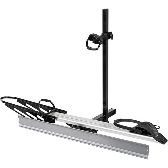 Hitch Mount Bike Rack with Ramp for E-Bikes