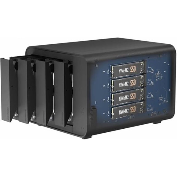 TERRAMASTER D8 HDD/NVMe Enclosure with USB 3.2