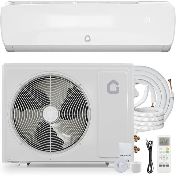 18,000 BTU Mini Split AC/Heat Pump System