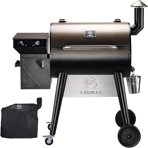 Z GRILLS 2025 8-in-1 Electric Pellet Grill & Smoker
