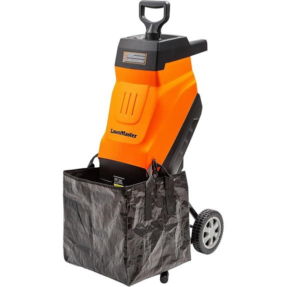 LawnMaster FD1503 Electric Wood Chipper & Shredder