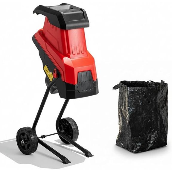 MZK Electric Wood Chipper with Collection Bag