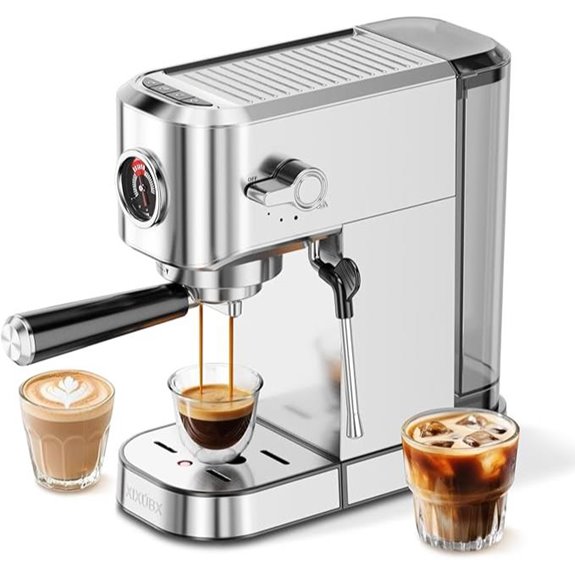espresso maker with frother
