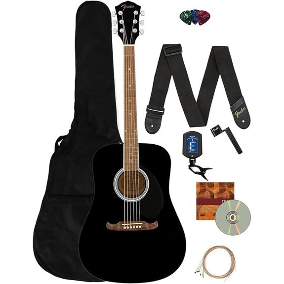 Fender Dreadnought Acoustic Guitar Bundle