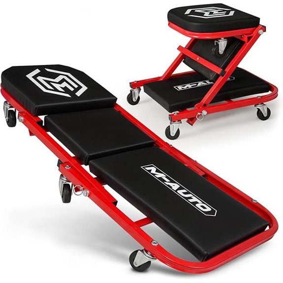 M-AUTO Foldable 2-in-1 Car Creeper & Seat