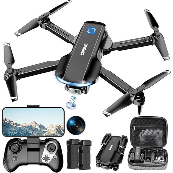 Foldable HD Camera Drone with FPV and 360° Flip