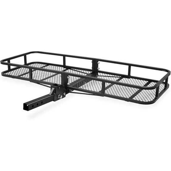 ARKSEN Folding Hitch Cargo Carrier 500 Lbs SUV/Truck