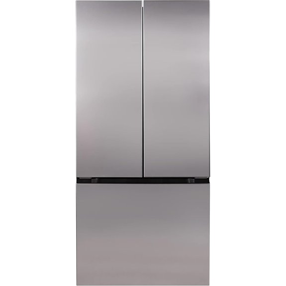Avanti French Door Refrigerator with Freezer 17.5 Cu.Ft
