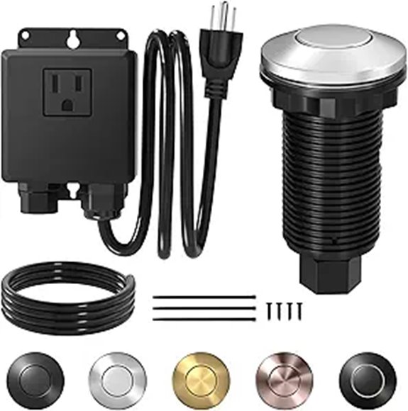 Joinfworld Garbage Disposal Air Switch Kit (UL Listed)