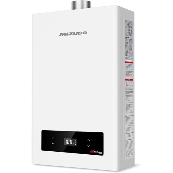 MIZUDO Gas Tankless Water Heater 4.0 GPM CSA Certified