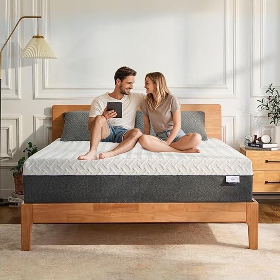 Queen Memory Foam Mattress with Gel Infused Foam