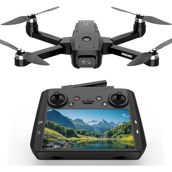 GPS Drone with 4K Camera 4.5 FPV Screen