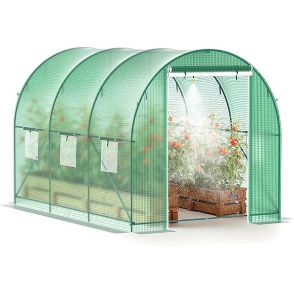 Greenhouse 10'x7'x7' Walk-in with Ventilation