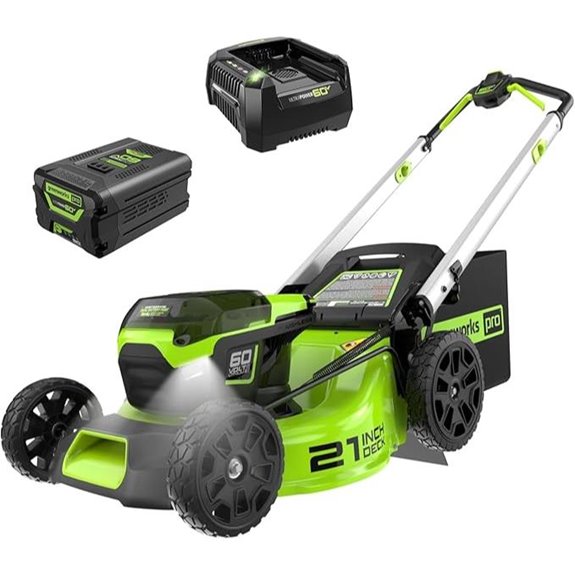 Greenworks 60V 21 Cordless Lawn Mower with Battery