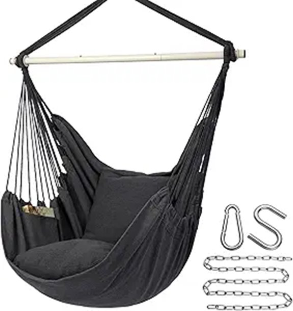 Y- STOP Hammock Chair with Cushions and Hardware