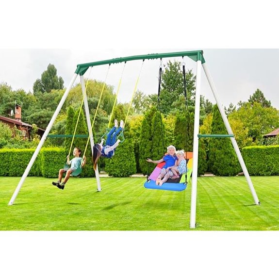 Hapfan 9.5' Heavy Duty Backyard Swing Set