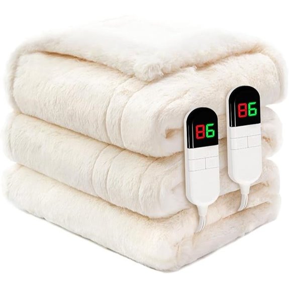 Premium Heated Queen Blanket with Dual Control