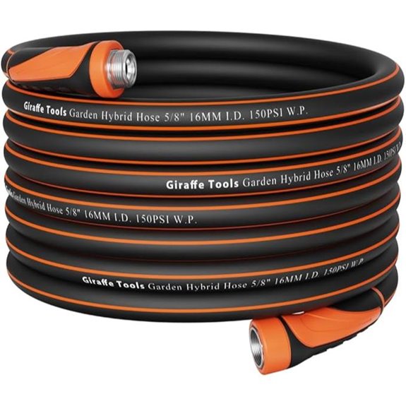 Giraffe Tools 100ft Garden Hose Heavy Duty Flexible