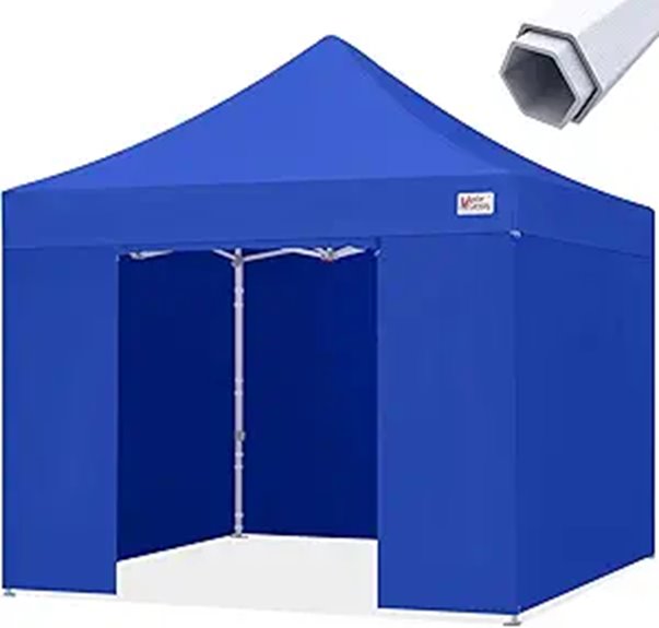 MASTERCANOPY 10x10 Heavy Duty Pop Up Canopy