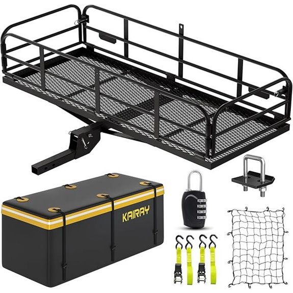 KAIRAY 500 Lb Heavy Duty Hitch Cargo Carrier
