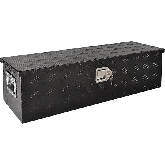 Heavy Duty Aluminum Truck Bed Toolbox with Lock