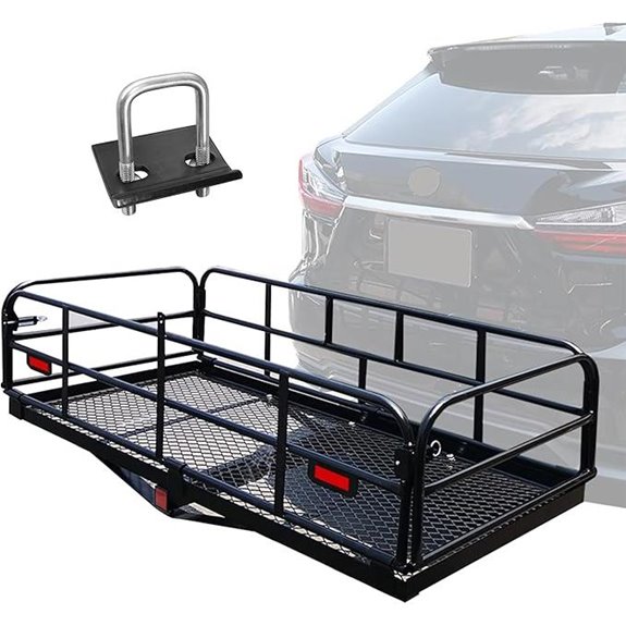 KAIRAY 500Lbs Hitch Mount Cargo Carrier Rack