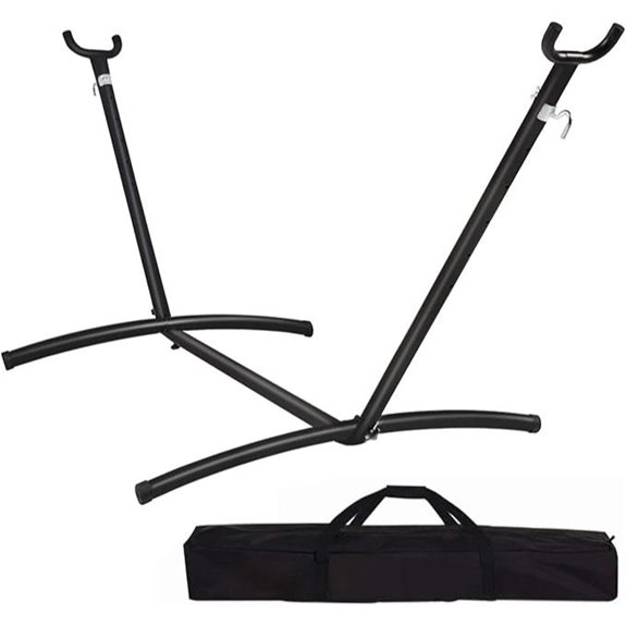 Zupapa 550LBS Steel Hammock Stand with Carrying Bag