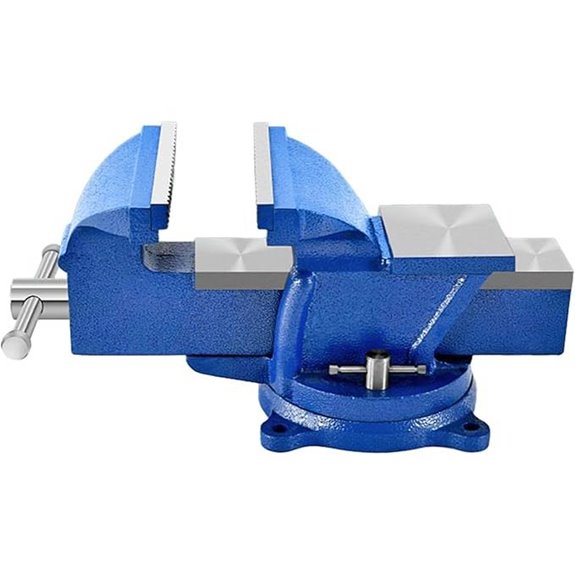 Heavy Duty 6-Inch Bench Vise with Swivel Base