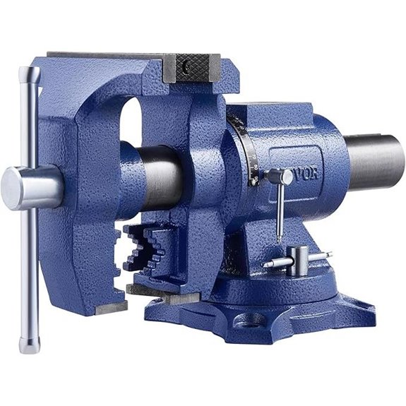 VEVOR Heavy Duty Bench Vise with Swivel Base