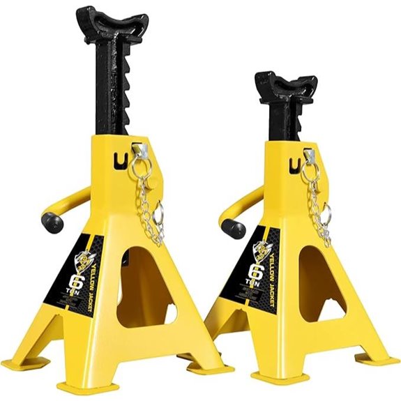 Yellow Jacket 6 Ton Jack Stands (Pair)