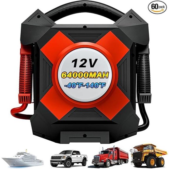 Heavy Duty 30,000A 12V Truck Jump Starter Battery
