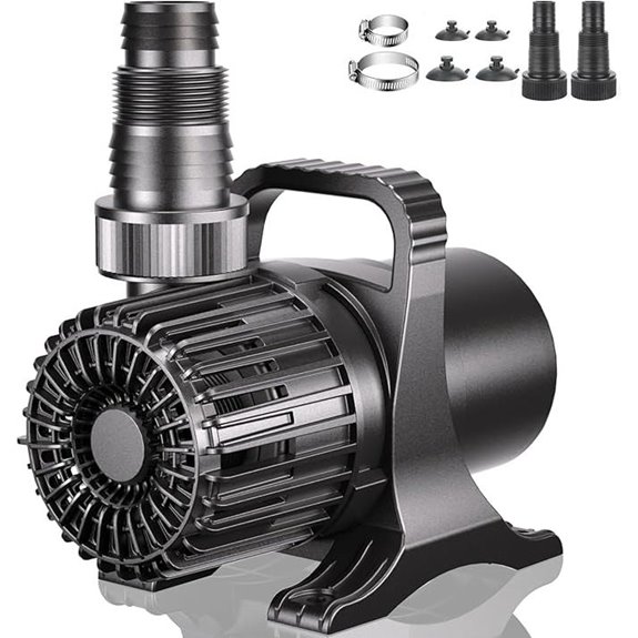 WaterRebirth 2900GPH Large Fountain Pond Pump