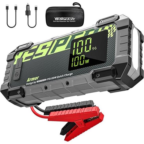 YESPER 4000A Jump Starter with LED Light