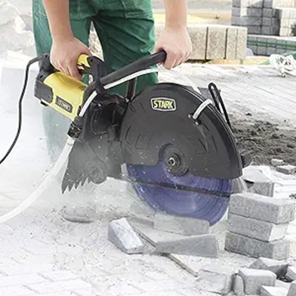XtremepowerUS 3200W Wet/Dry Concrete Circular Saw