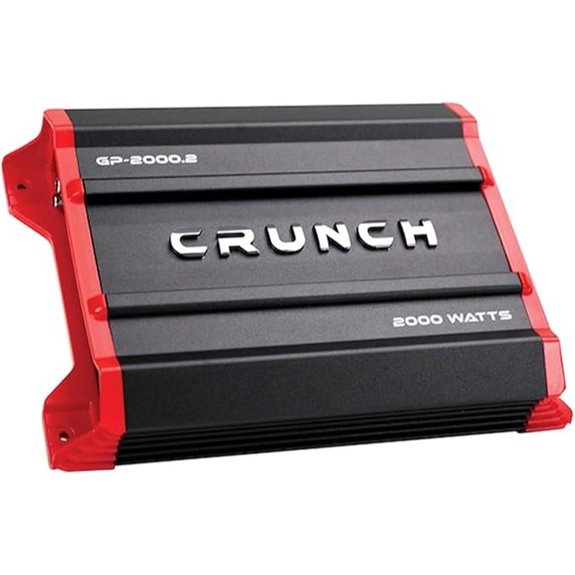 Crunch Ground Pounder GP-2000.2 2000 Watt 2 Channel Amplifier